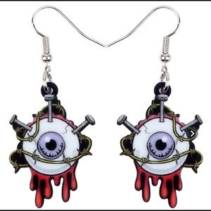 Scary Eyeball Earrings